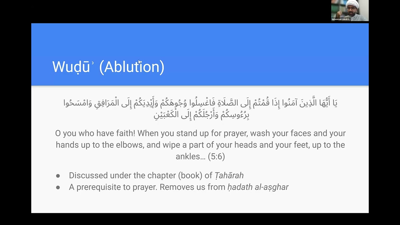 ALI 706: Simple Islamic Laws for Sisters - Level 1 | Session 03